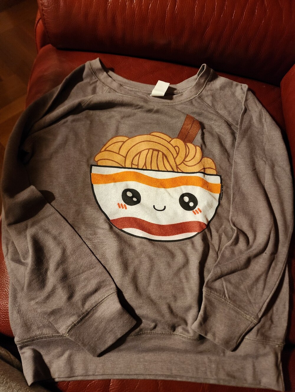 Ramen Bowl Graphic Longsleeved T SIZE M NWOT